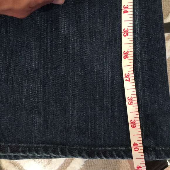 AG The Club wide leg flare jean. Low rise Size 30 - Picture 10 of 11